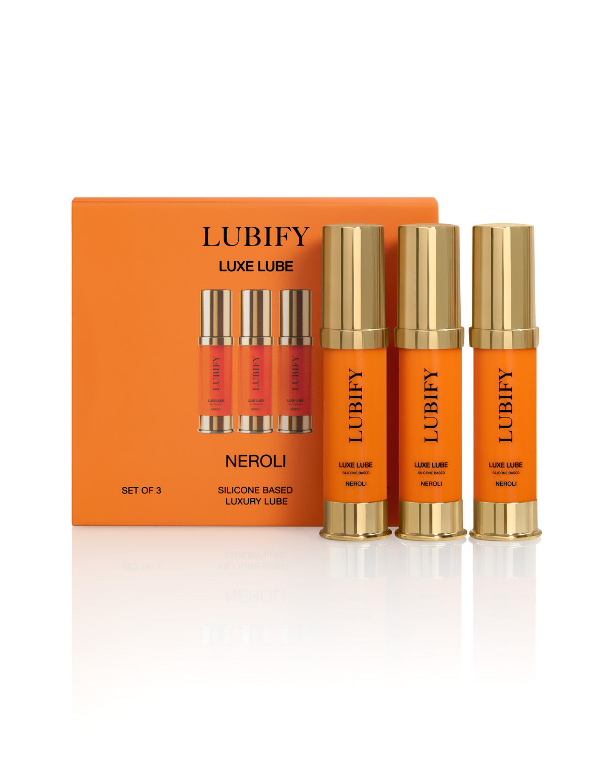 Luxe Lube Neroli Travel 3 Pack